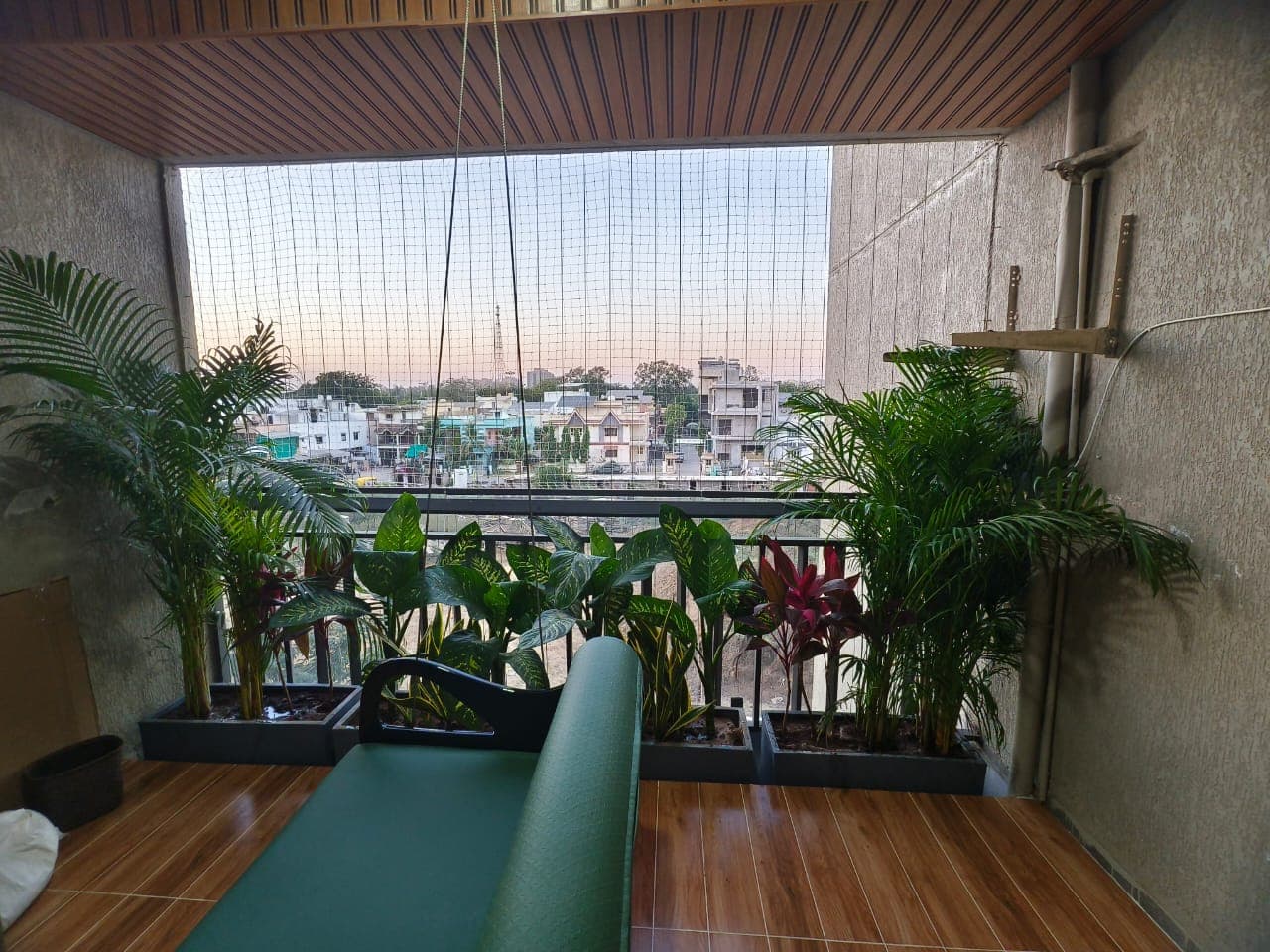 Balcony Garden Setup